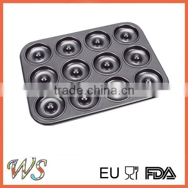 12 Cups Carbon Steel Donut mould