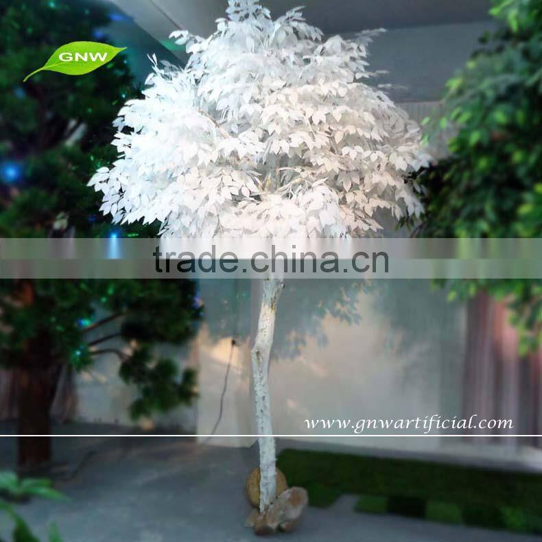 GNW BTR009 Artificial White tree for wedding decoration garden landscaping