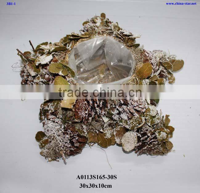 woven decorative plant pots indoor