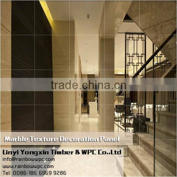 071 Interior Decorative Marble Texture waterproof Pvc Bathroom Wall Panels