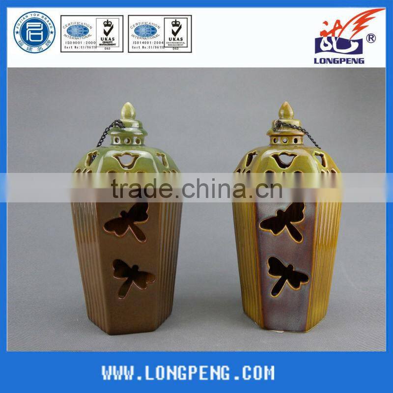 Decorative Ceramic Oil Lamp