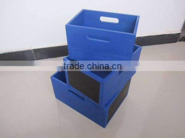 Home&Garden wooden storage baskets