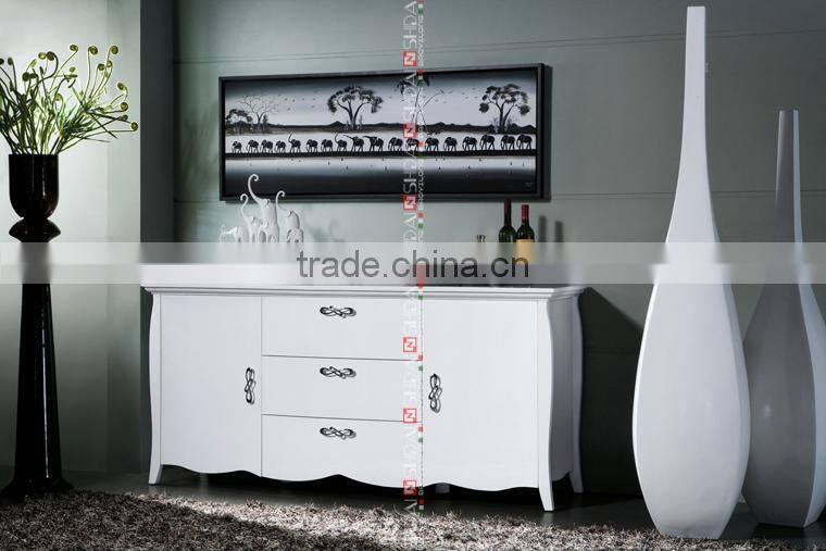dining room high gloss sideboard / small sideboards / cabinet sideboard N6322