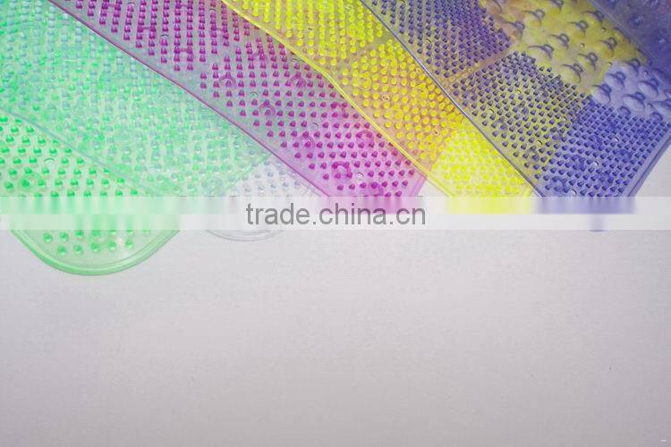 Modern useful pvc anti slip pebble bath shower mat