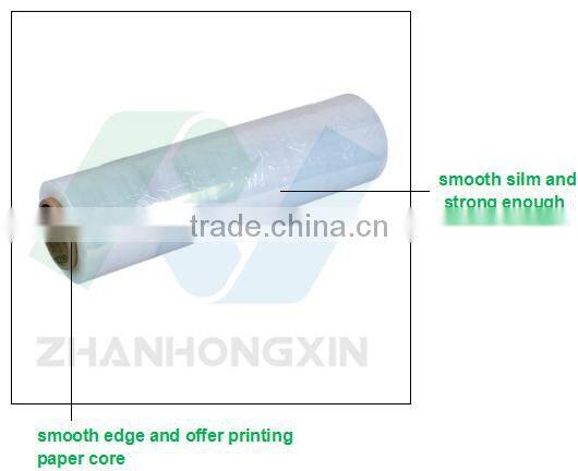 Transparent LLDPE stretch film,stretch wrapping film rolls price