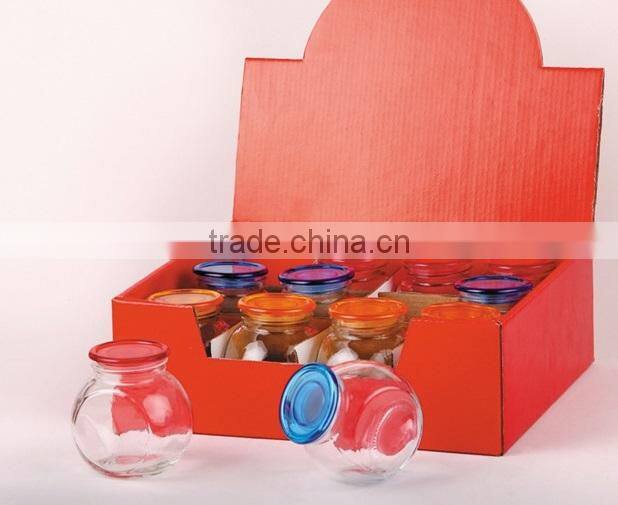 new design simple electroplate dot glass candle holder