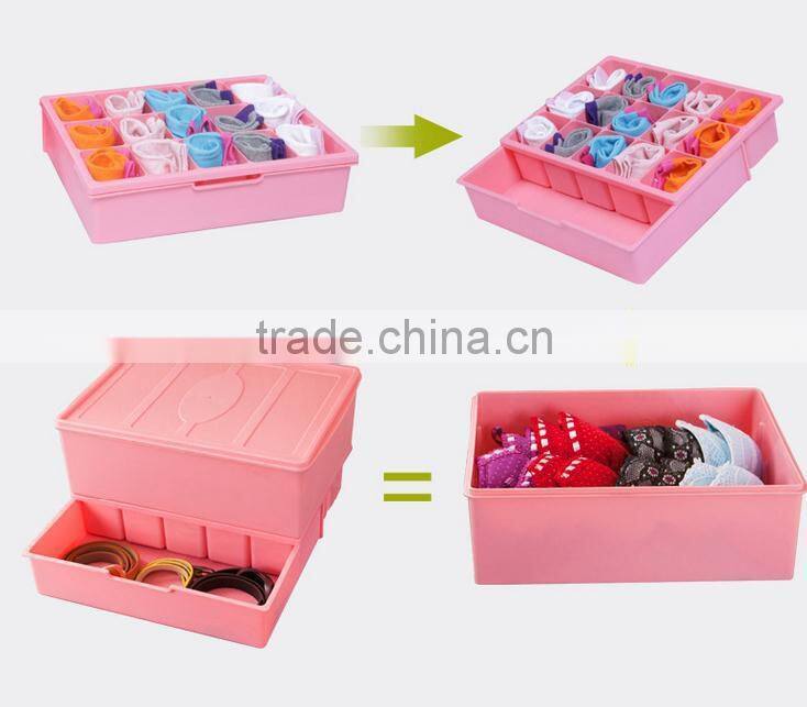 plastic underwear storage box
