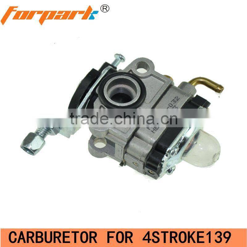Garden tools Brush Cutter Spare Parts Carburetor for 4 Stroke 139