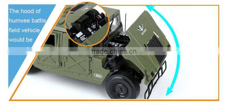 New Arrival! China Wholesale Alloy Battle Car Toy 1/18 Diecast Car for Sale