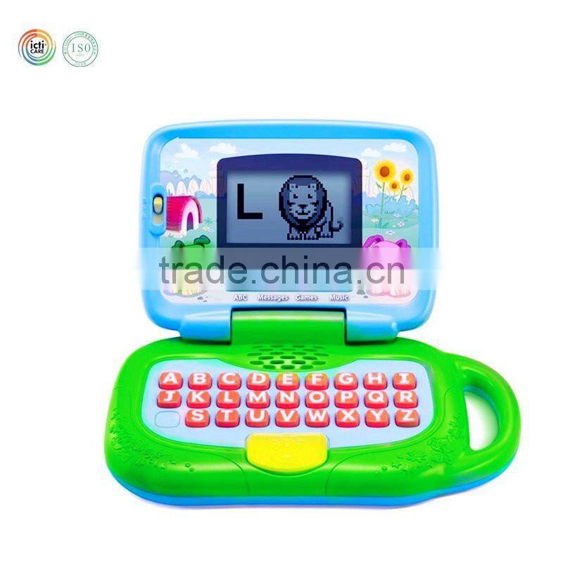 Children Mini Educational Laptop Learning Laptop , Educational toy For Kids From Dongguan Toy Factory