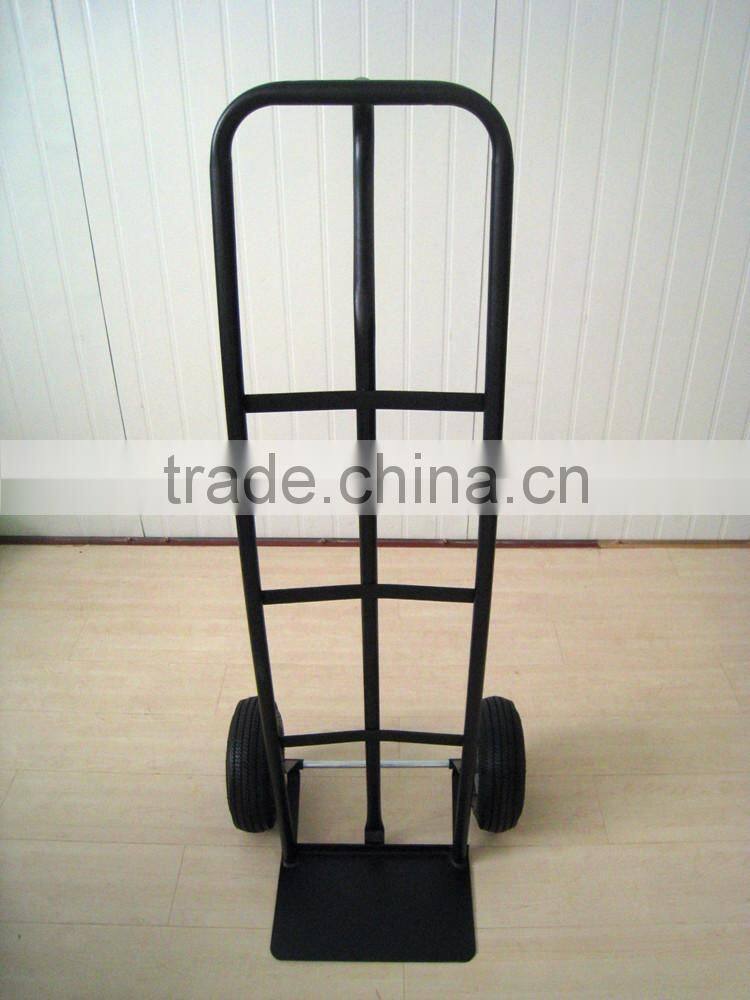 powder coating treated cargo carrier steel hand trolley for factory export