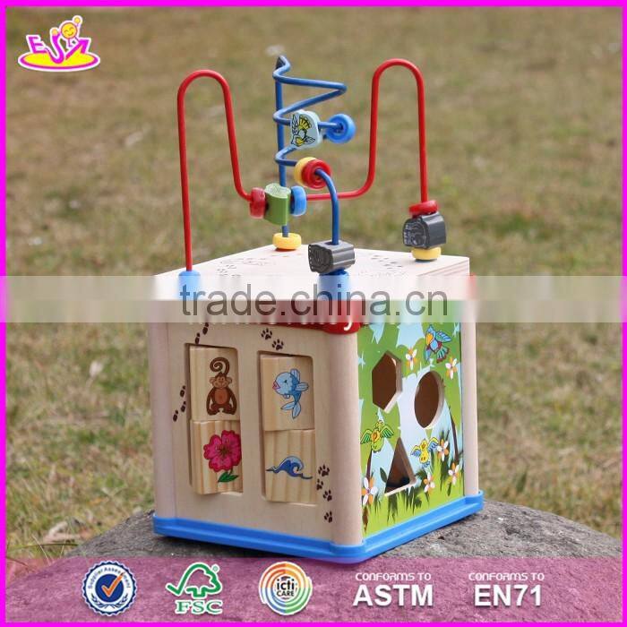 3D wooden puzzle game educational toy for kids W11B132-S