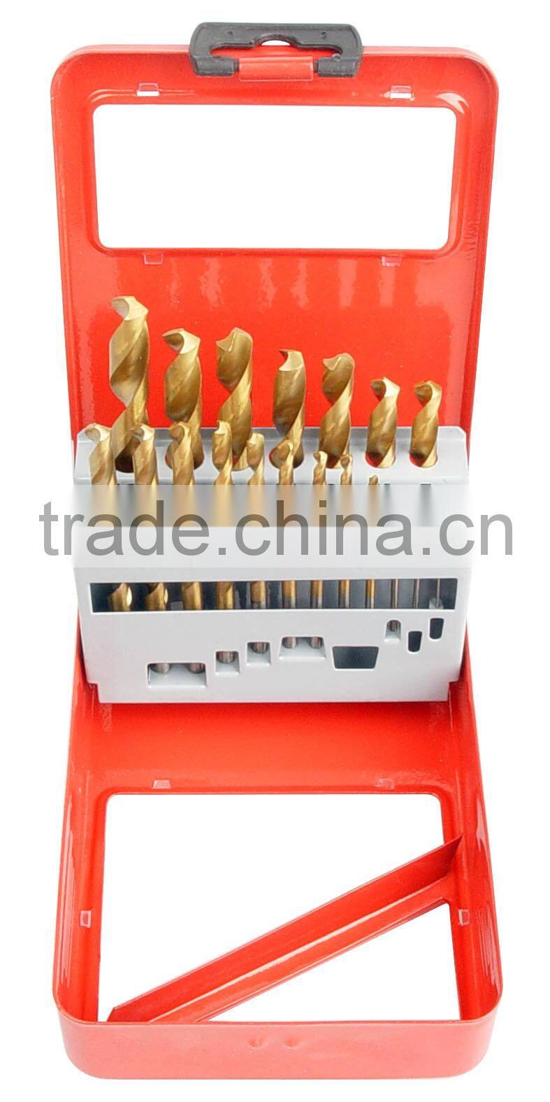 19pc HSS Drill Set