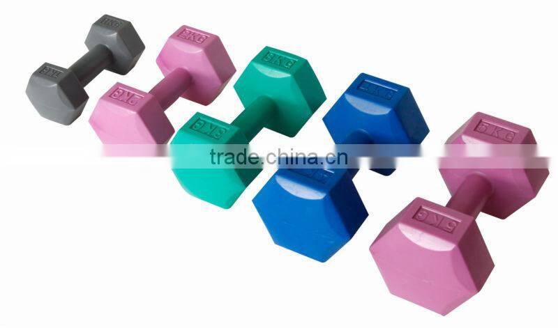1kg/2kg/3kg/4kg/5kg colorful water dumbbell/Swimming dumbbell/Plastic dumbbell
