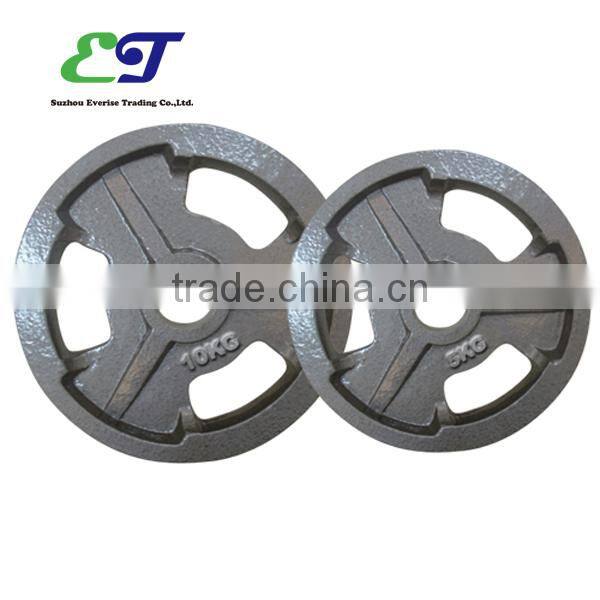 3 hole Olimpic bumper plates / crossfit weight barbell plates