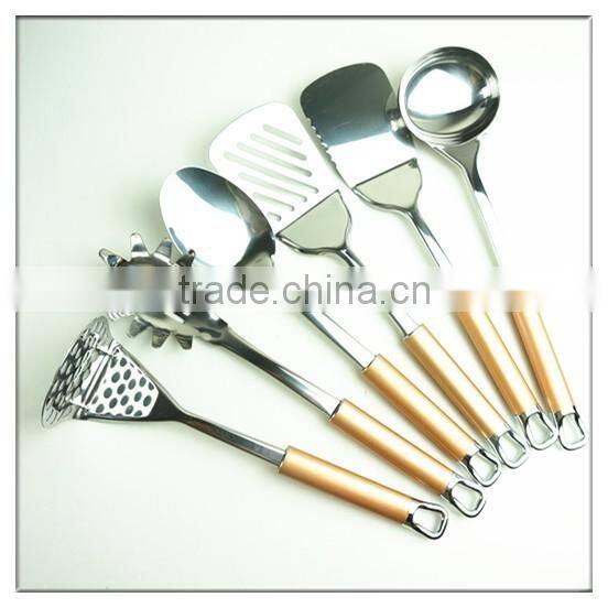 33060 stainless steel Kitchen Cooking Utensils with cover handle