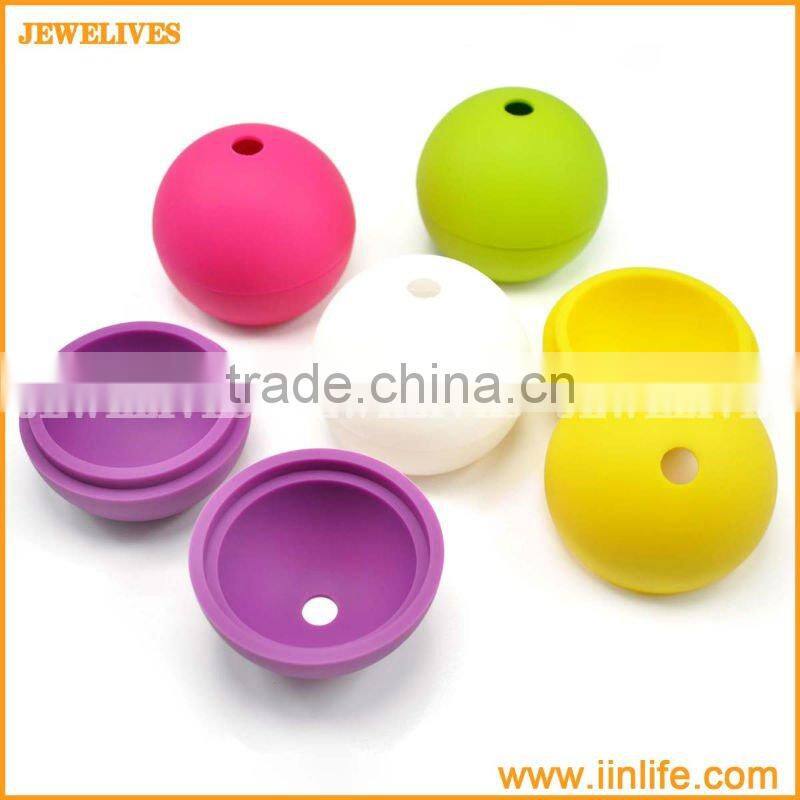 FDA&LFGB Silicon Ice Ball maker/ silicone ice ball / huge ice ball mold