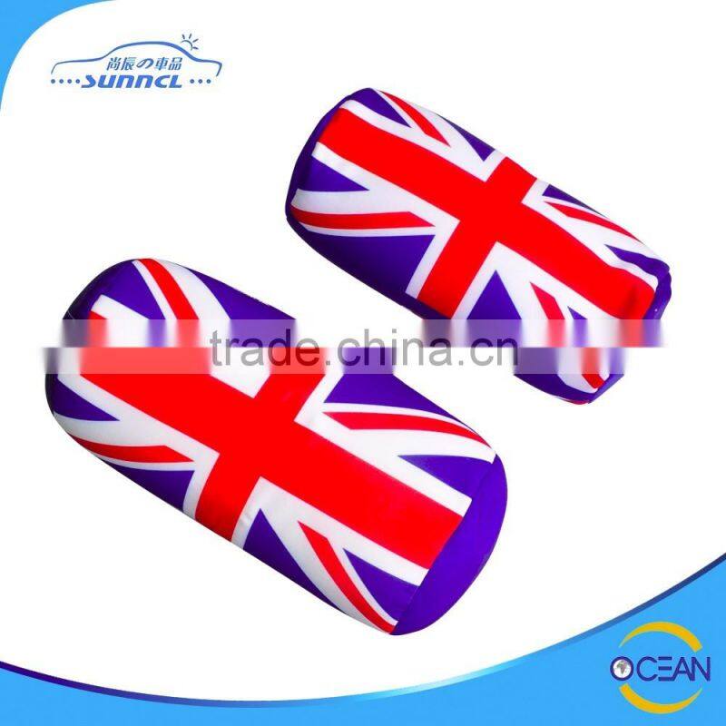 Spandex Polyester Micro Particles Airplane Car U Shape Custom Neck Pillow