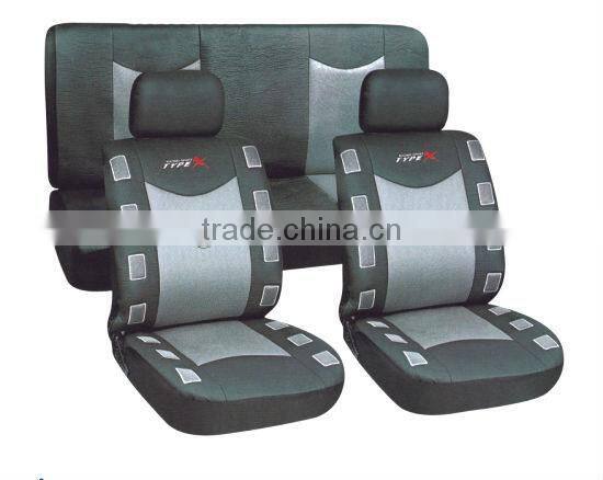 PU with Sandwich Mesh Car Seat Covers