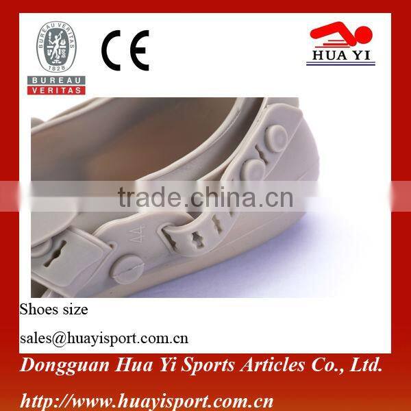 Design walk fashion brand name cheap silicone swimming shoes