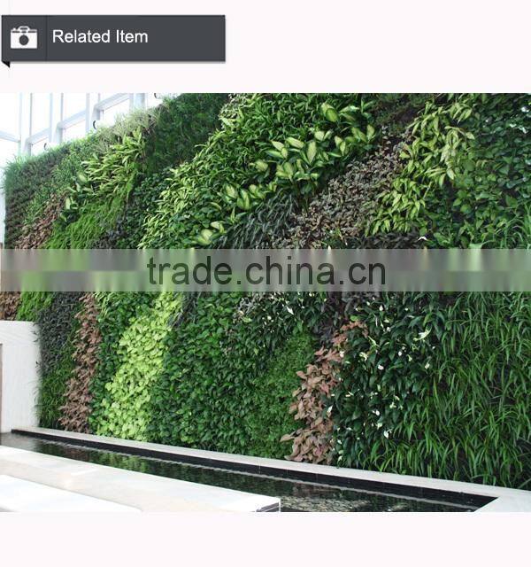 High quality artificial vertical garden artificial flower grass decorative plant wall