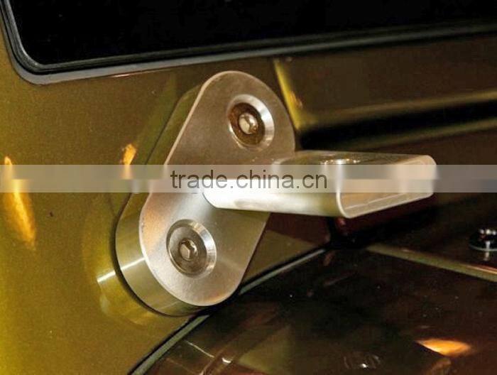 Aluminium bracket to mount driving lights on wrangler Jeep JK A-Pillar Mount Kit