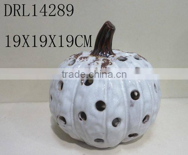 Hollow pumpkin ceramic lantern festival holloween decorations