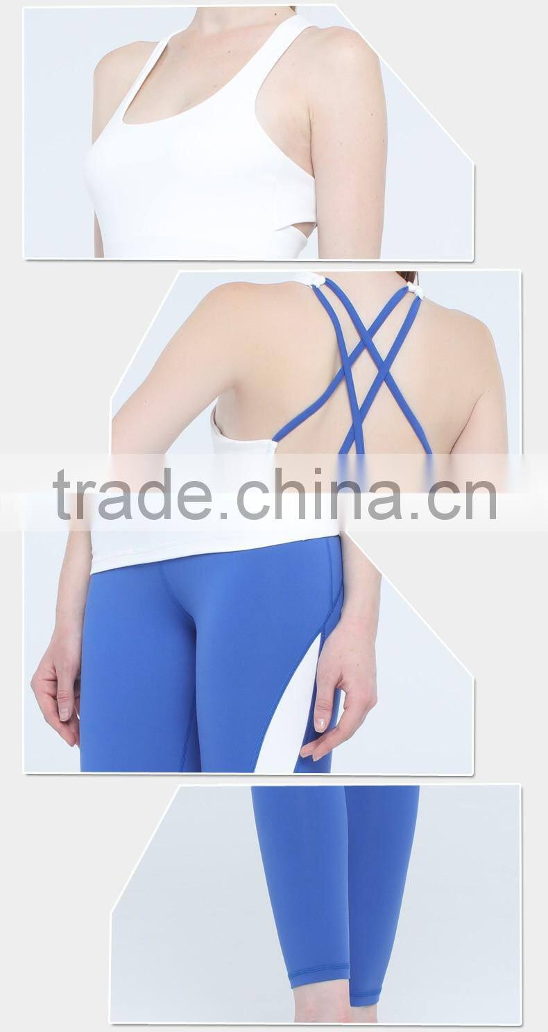 goldenpalm apparel inc plaid dyed sexy yoga set custom for lady