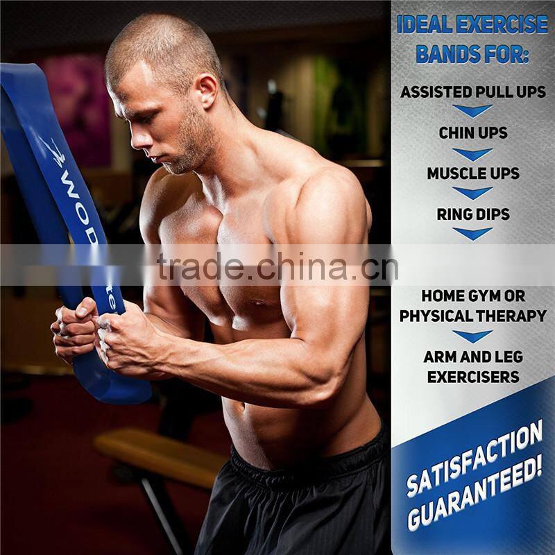 Alibaba hot sell Pull Up Assistance Power Band Resistance Band Set