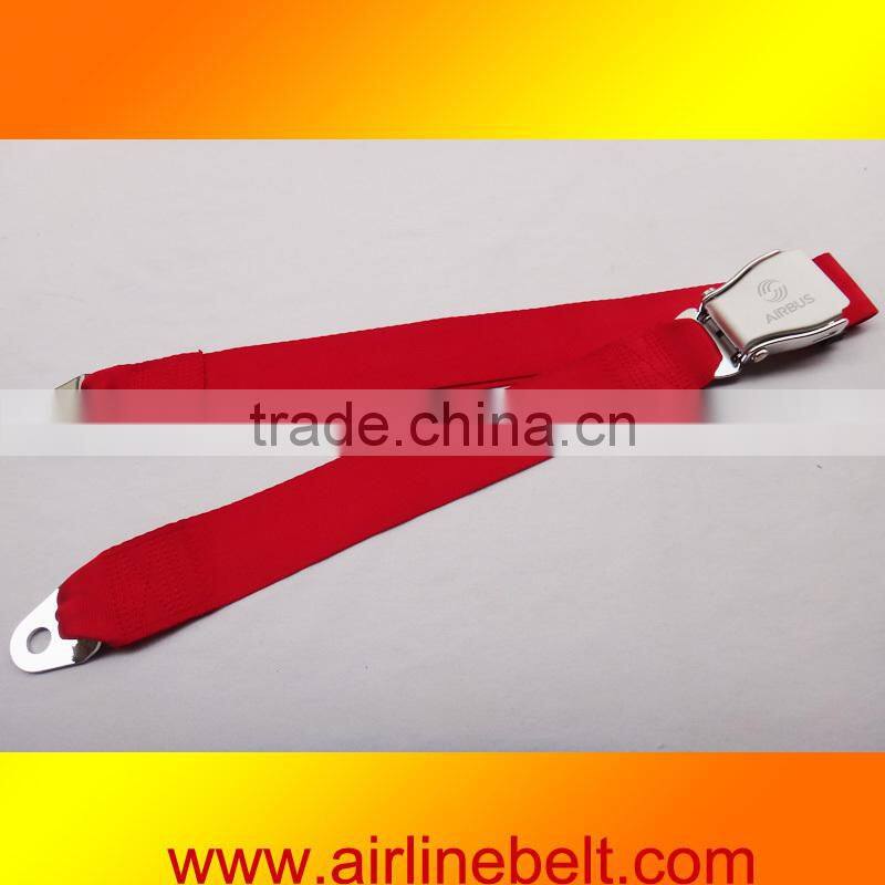 High quality personalied design airline seatbelt