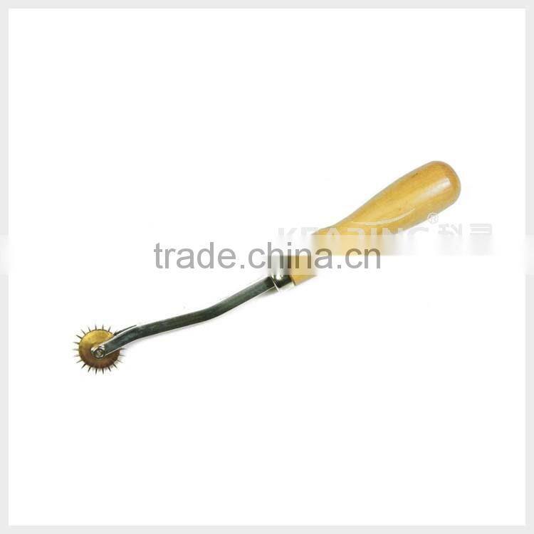 Metal Tracing Wheel / Needle Point Tracer / wood handle sew tracer wheel # NPT10