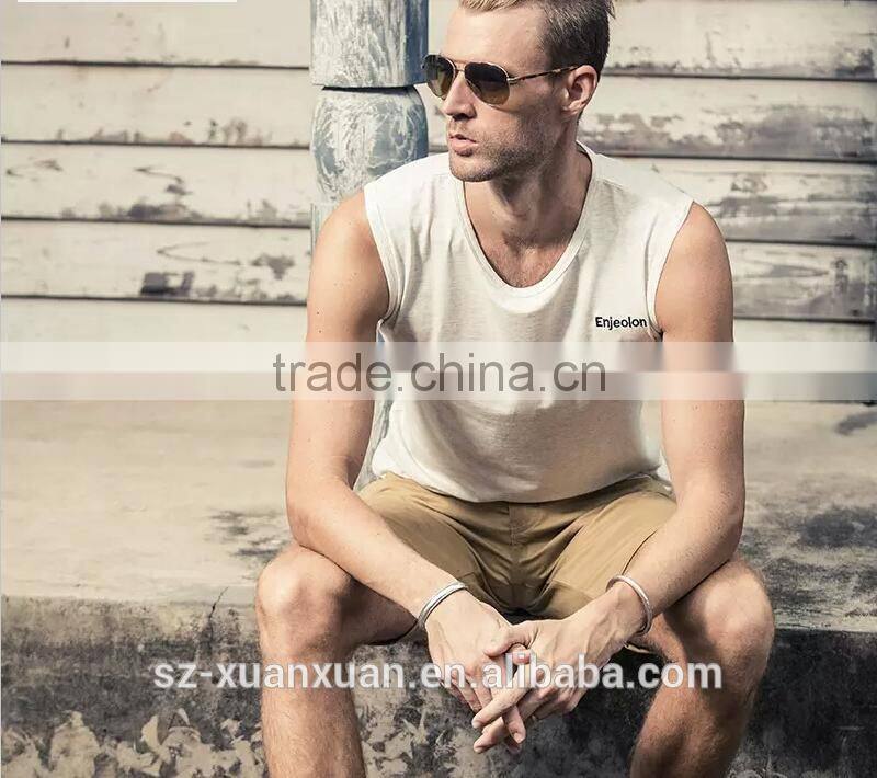 Wholesale cheap American style black running men vest