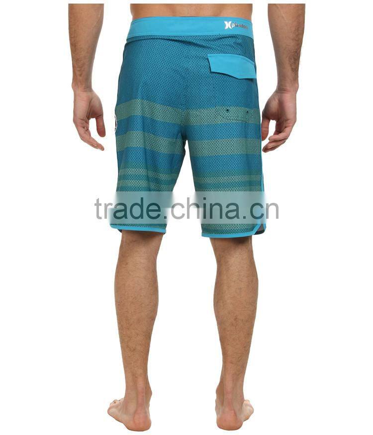 Factory customize 4 way stretch fabric boardshorts swimwear and beach shorts