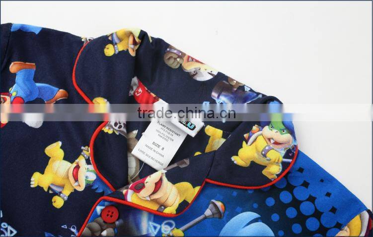 coat style pajamas printing pajamas license pajamas
