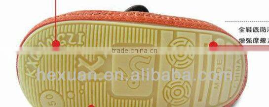 Toddlers pretty rubber sole baby shoes