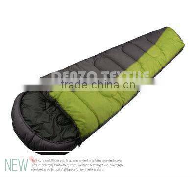 outdoor and camping Mummy sleeping bag 100% polyester