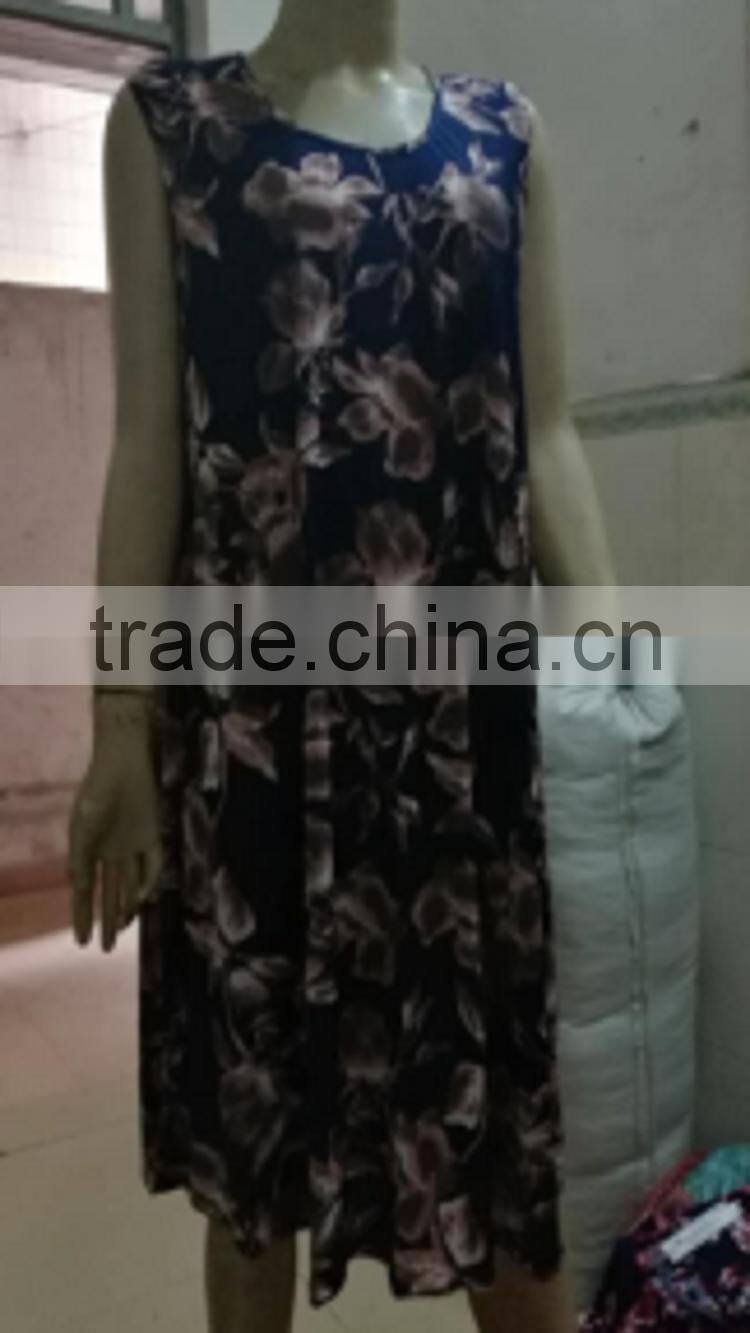 OEM / ODM 65% polyester 35% cotton ethnic new design normal party sexy ladies one piece dress