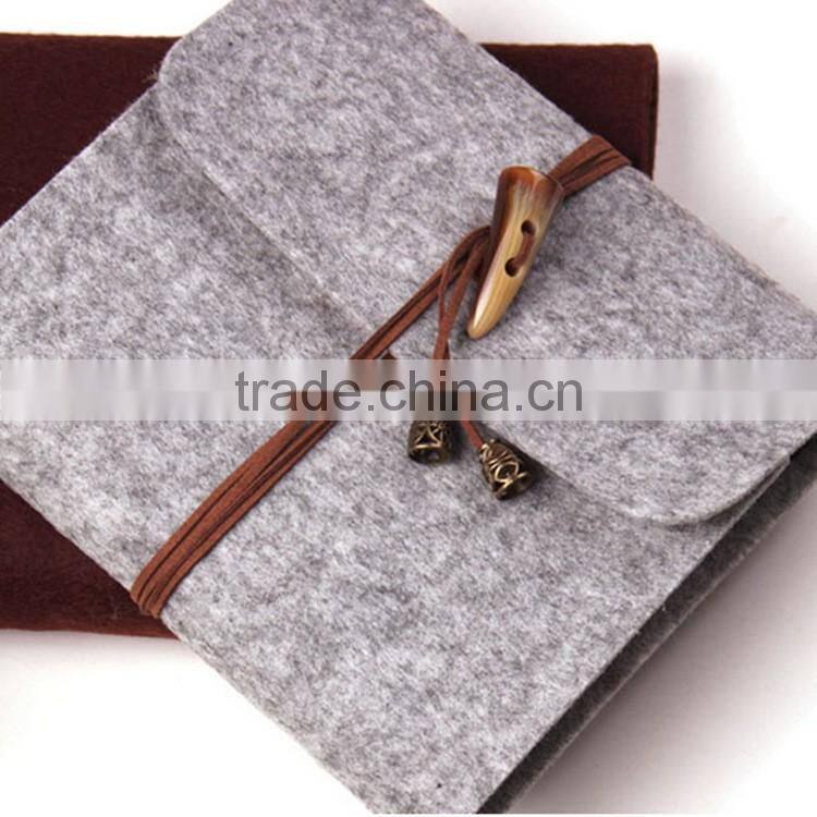 2017 Wholesale fashion Woman and man carry bag thin felt laptop bag