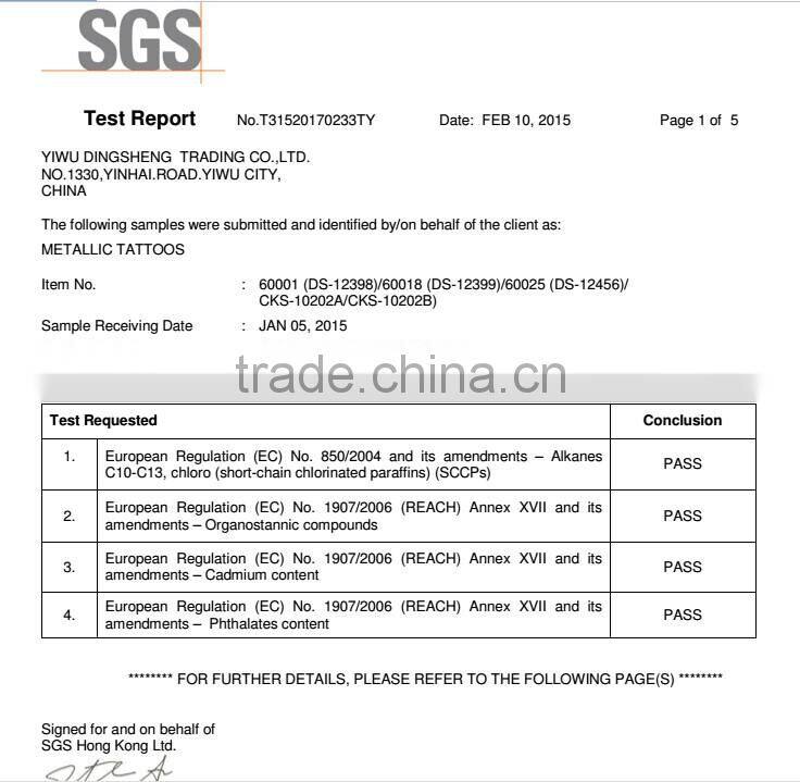 Custom flag tattoo sticker temporary tattoos