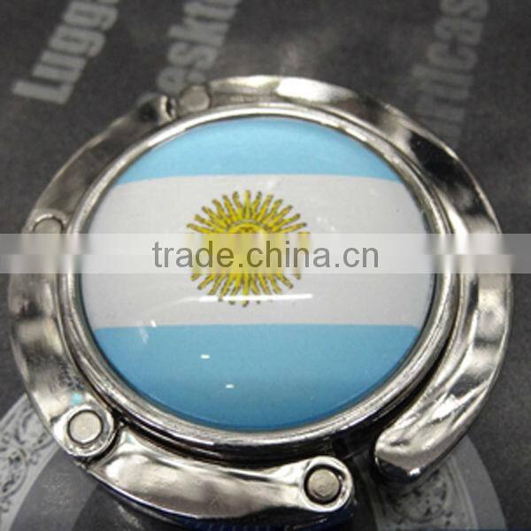 Hot Sale Popular Foldable Cheap Purse Hook With keychain