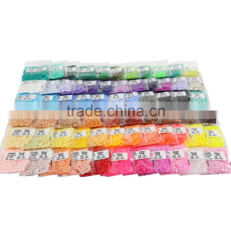 2017 DIYFASHION 2.6mm perler beads 2000pcs Per bag 75colors for choose Educational toys for children