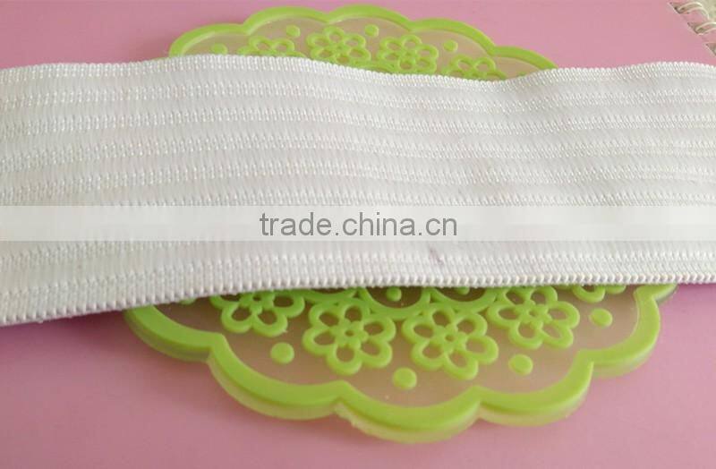 custom elastic band underwear knitted elastic waistband for garments