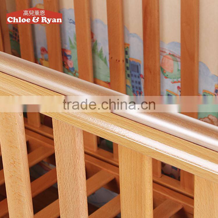 Safe& Eco-friendly Bamboo single baby bed ,baby cot/baby cribs