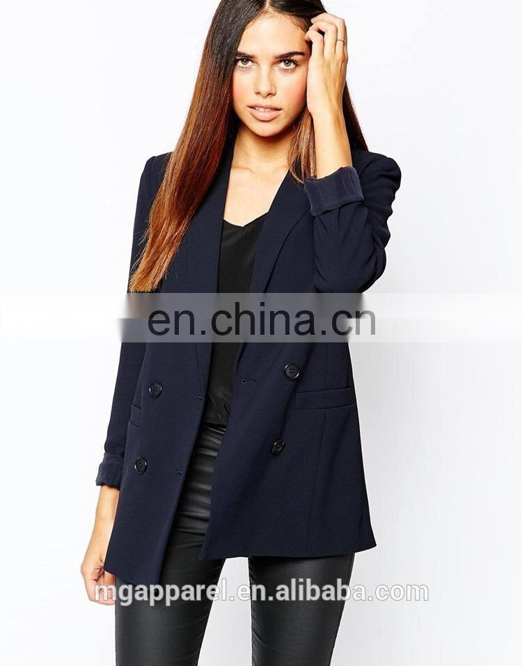 Fashion weman blazer winter coat women clothing manufacturers