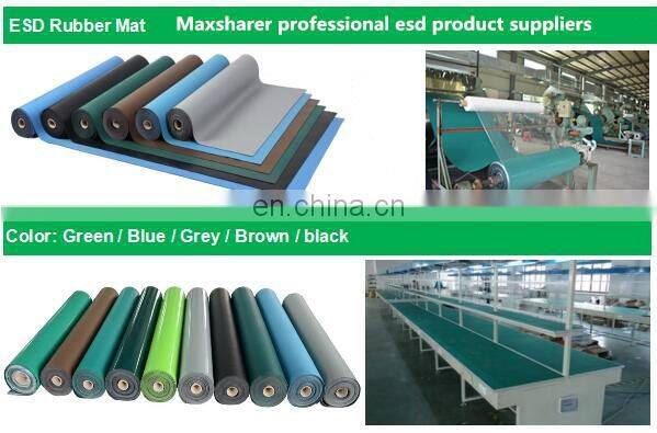 High strength factory price antistatic mat high quality ESD rubber mat