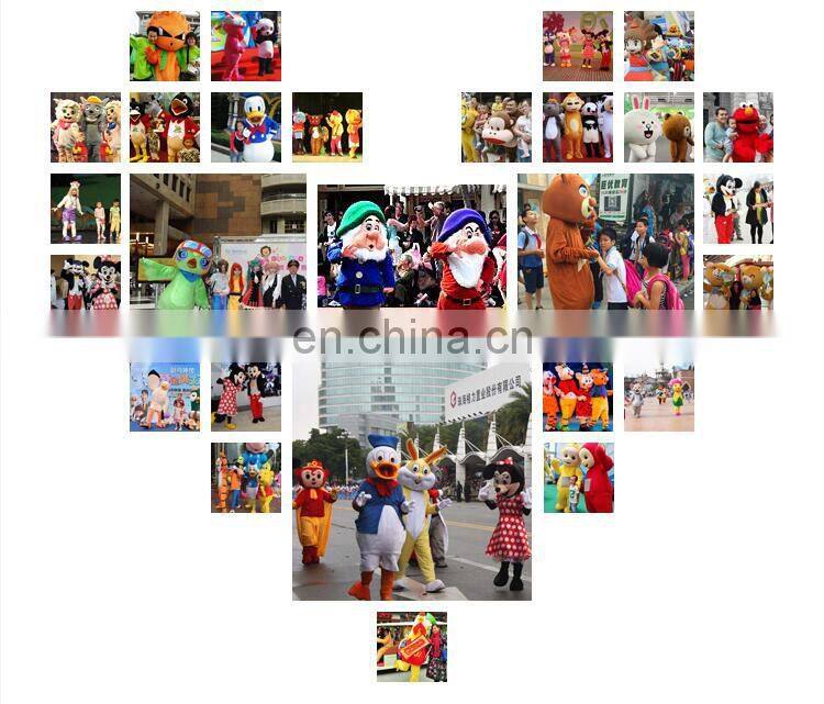 True factory direct sale free shipping ride on monkey mascot costume