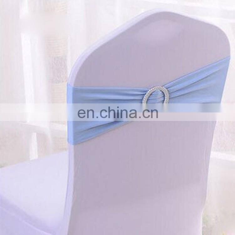 chair sash spandex chair sash with round buckle chair
