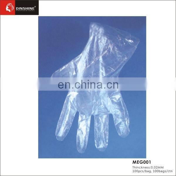 Wholesale salon hair coloring disposable plastic capes