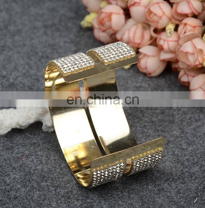 Newest design bangle shinny bangle Rose gold bangle with shell bracelet