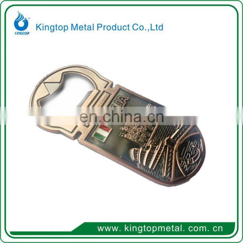 Antique brass sexy girl bottle opener